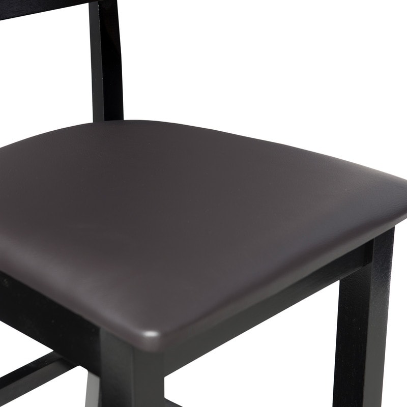 Linon Lovell Black Stationary Bar Stool   N/A