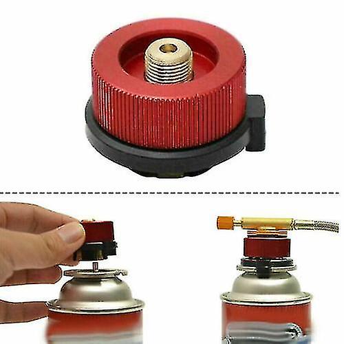 Sl Chang Camping Stove Butane Gas Adapter Convert Fuel Canister Head For Long Gas Tank