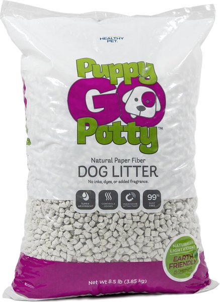 Puppy Go Potty Natural Paper Fiber Dog Litter