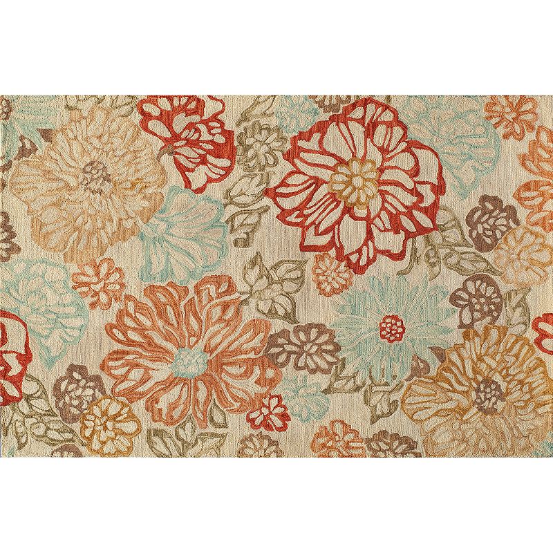 Momeni Tangier Lucienne Floral Wool Rug