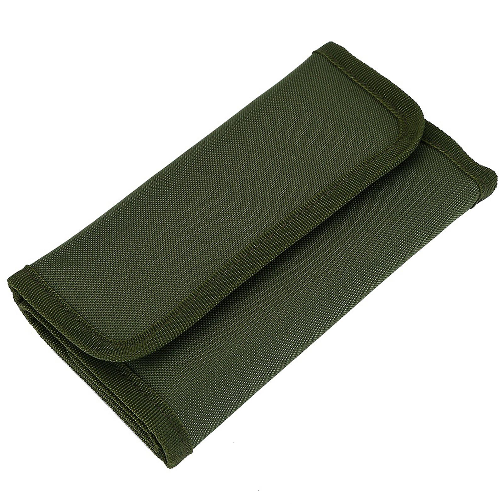 Roll Up Fly Tying Tool Pouch Fishing Accessory Case Nylon Artificial Lure Storage Bag Holder