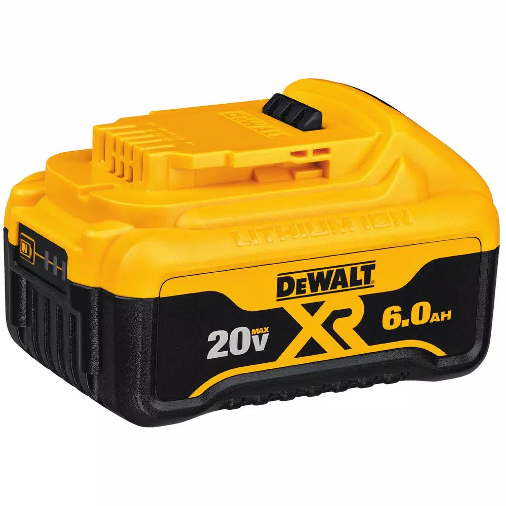 DEWALT 20-Volt MAX Cordless 4-1/2 in. to 5 in. Grinder， (2) 20-Volt 5.0Ah Batteries， (1) 20-Volt 6.0Ah Battery and Charger and#8211; XDC Depot