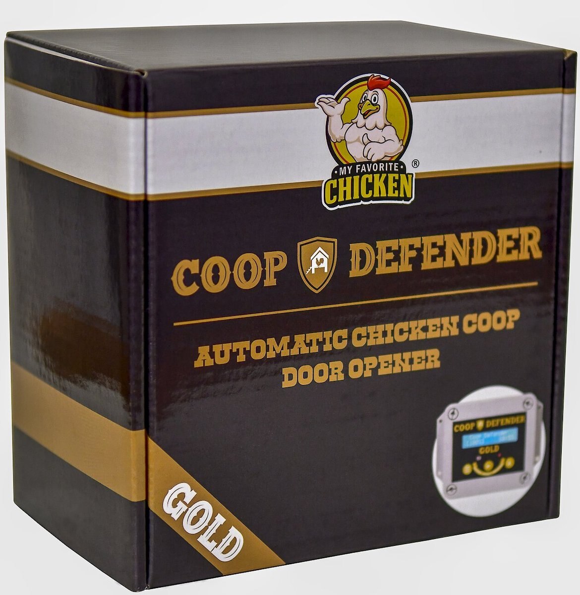 My Favorite Chicken Coop Defender Gold Automatic Chicken Coop Door Opener