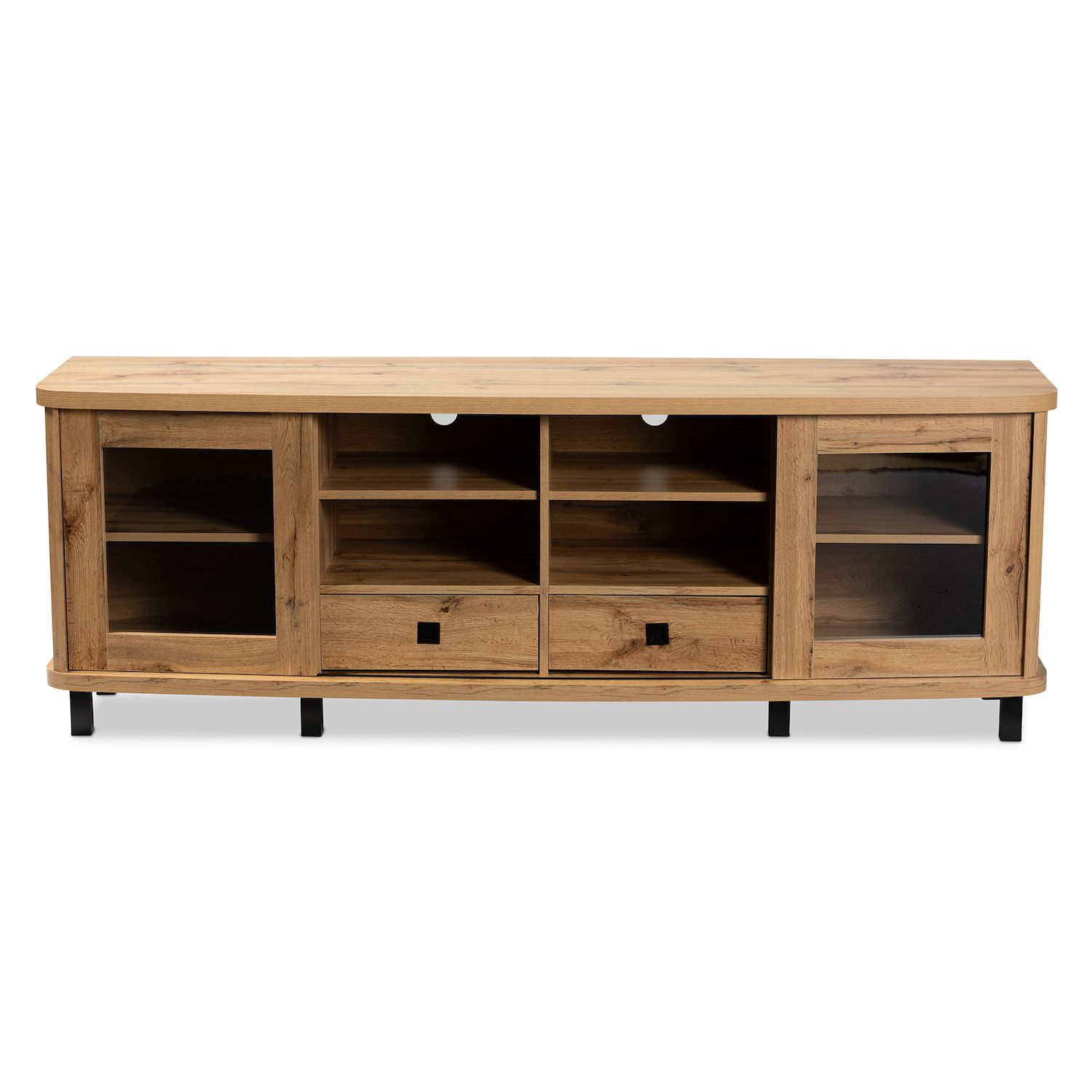 Baxton Studio Walda 2-Drawer TV Stand