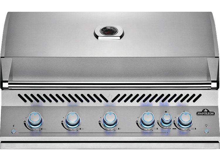 Napoleon 700 Series 38 RB Stainless Steel Built-In Natural Gas Grill With Infrared Rear Burner