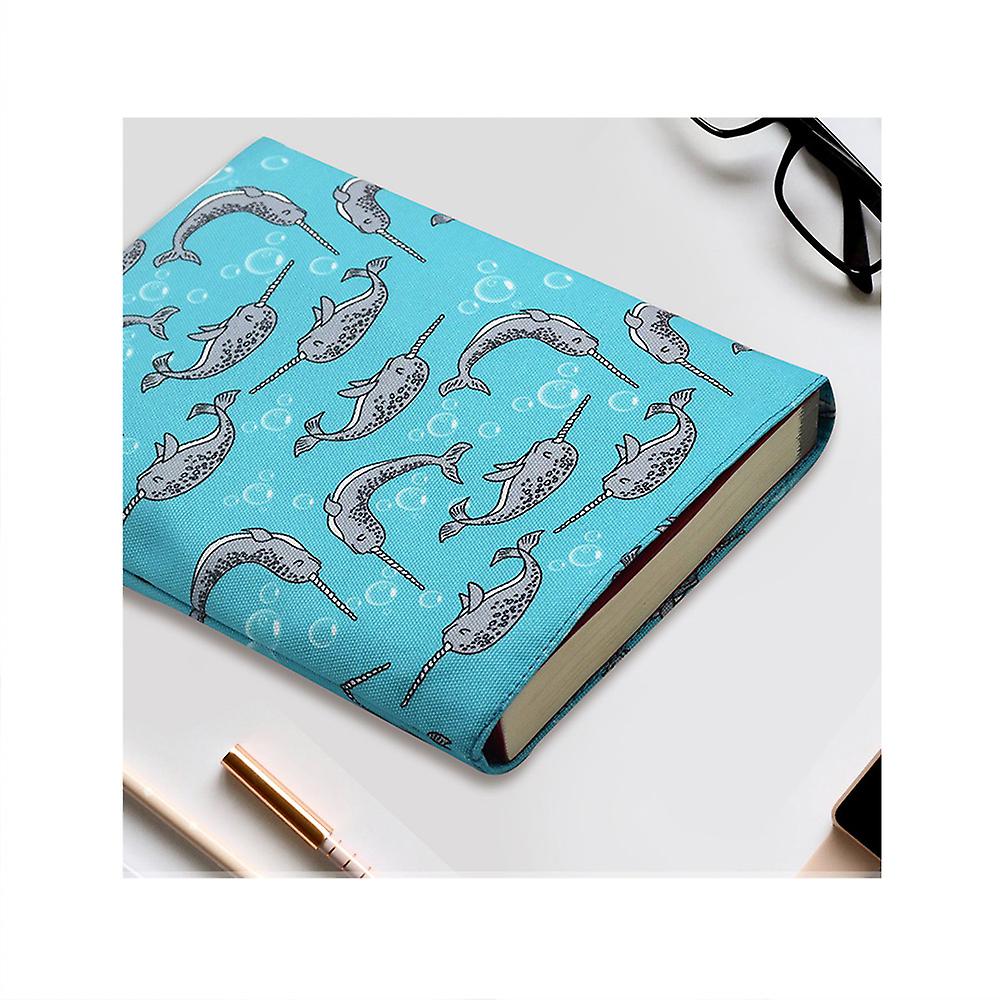 Book Sleeve Narwhal Book Cover Medium Book Sleeves Teen Gift (medium)