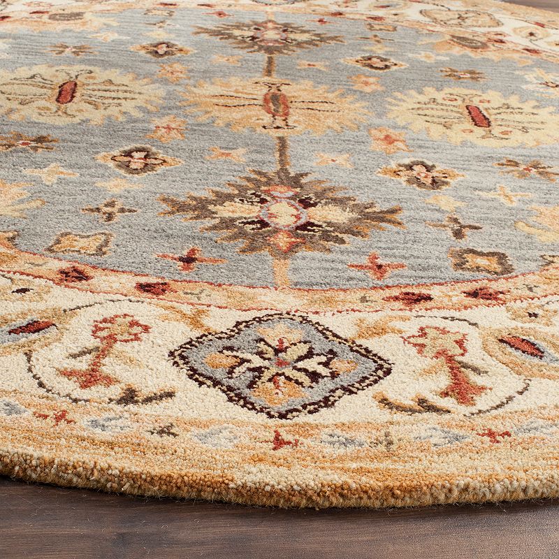 Safavieh Antiquity Sabrina Framed Floral Wool Rug