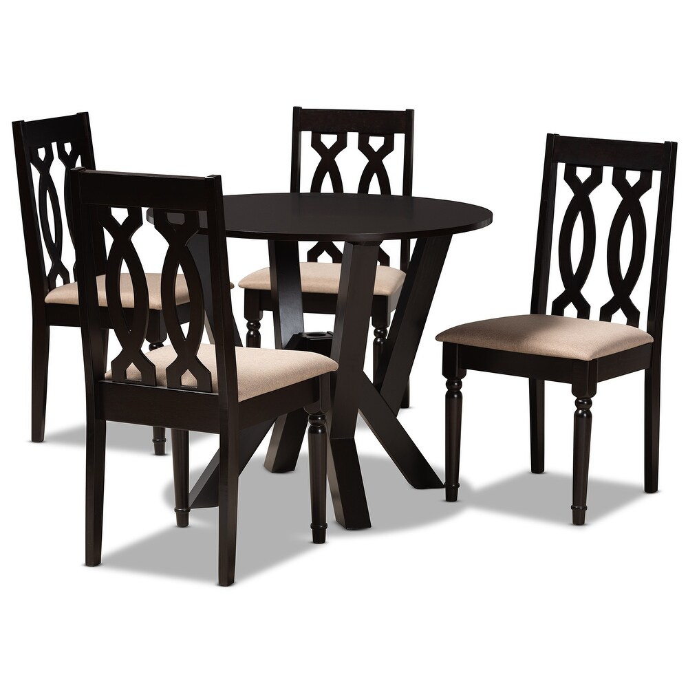 Anise Modern and Contemporary 5 Piece Dining Set