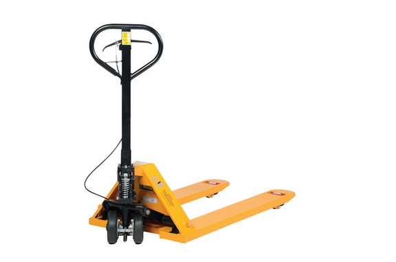 Vestil PM5 2748 DMHB pallet truck w/dead man brake...