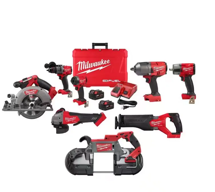 MW M18 FUEL 18-Volt Lithium Ion Brushless Cordless Combo Kit 6-Tool with 12 in.