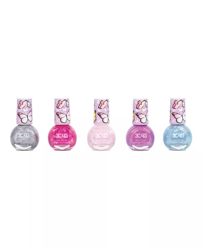 Make It Real 5pk butterfly nail polish set