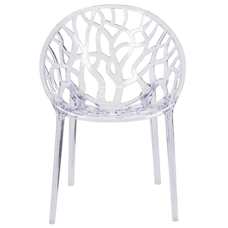 Flash Furniture Specter Transparent Stacking Accent Chair