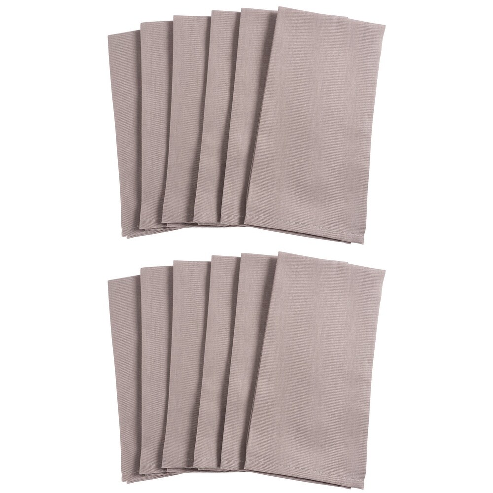 Chateau Easycare Poly Cotton Napkins  Set of 12