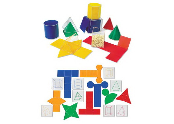 Learning Resources LER0912 Folding Geometric Shape...