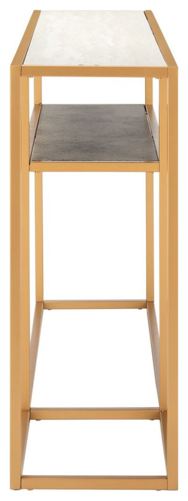 Angel Console Table Multi/ Gold   Contemporary   Console Tables   by Peachtree Fine Furniture  Houzz