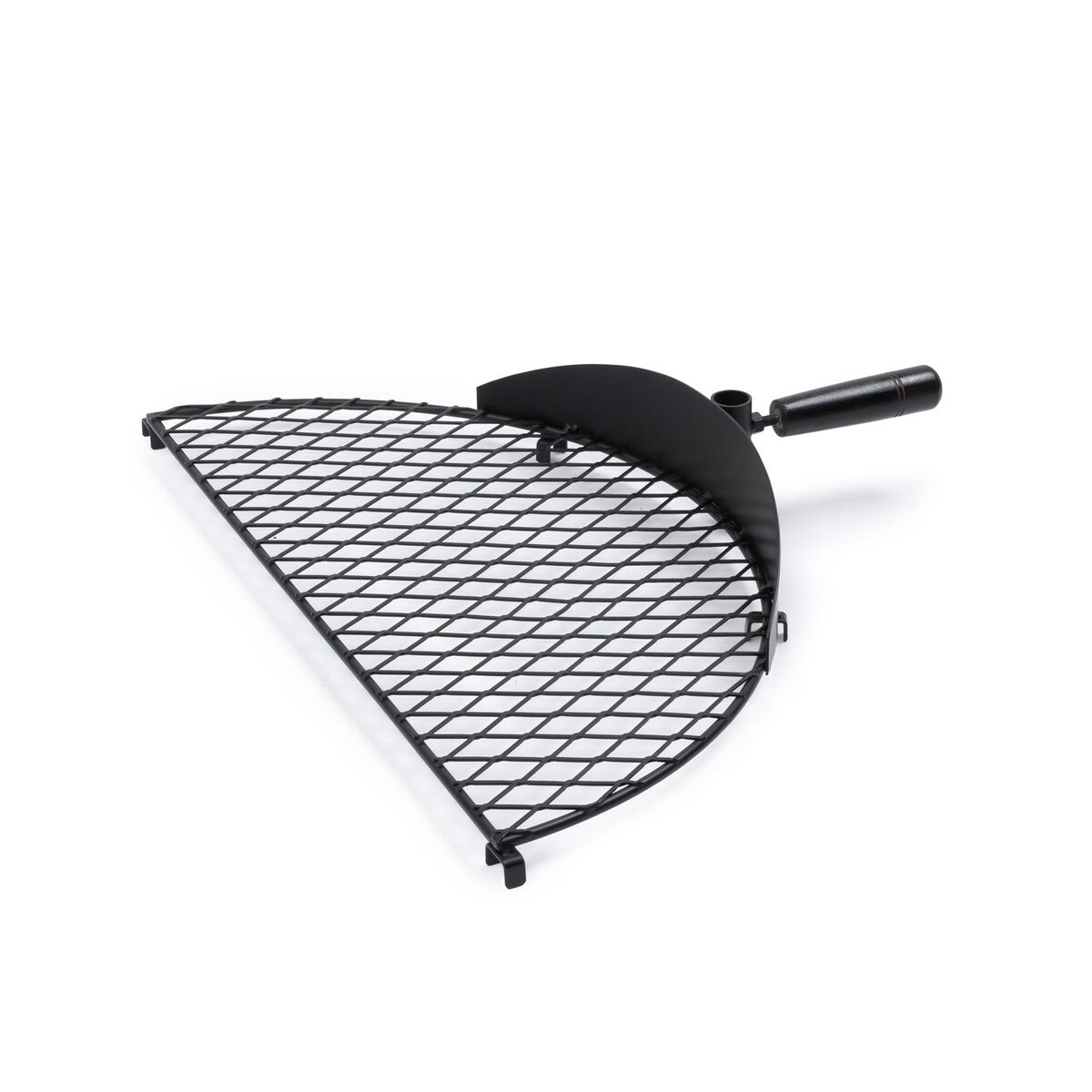 Barebones Living Cowboy 23-Inch Fire Pit Grill w/ Adjustable Grill Grate