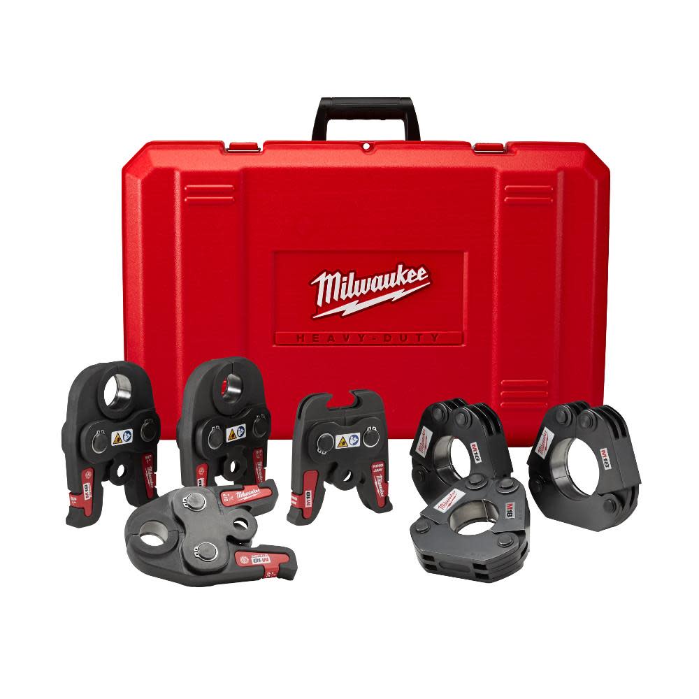 Milwaukee Black Iron Press 1/2 in. to 2 in. Kit 49-16-2697 from Milwaukee