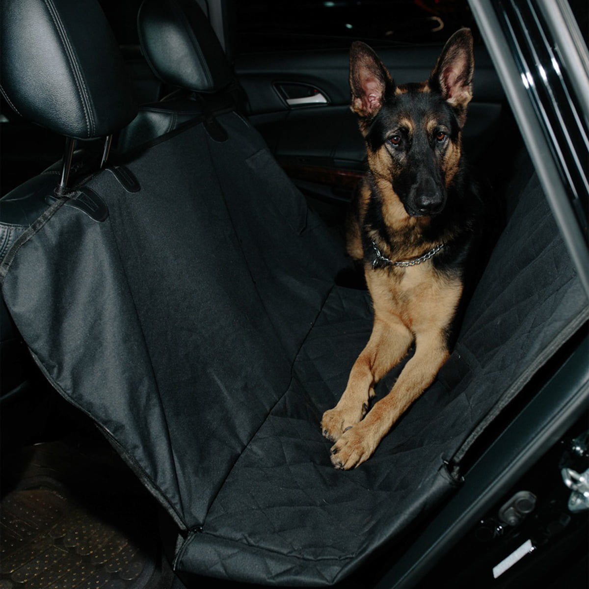 Paws and Pals Dog Car Seat Cover for Rear Bench Seat