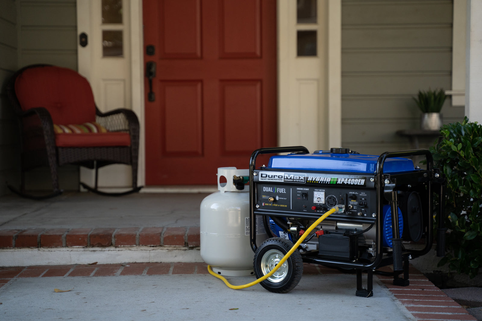 4,400 Watt Dual Fuel Portable Generator