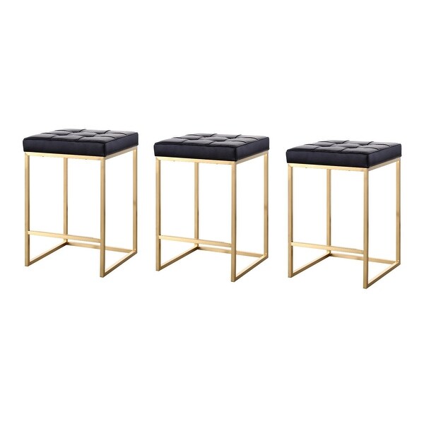 Pipe Gold Counter Stool (Set of 3) - 26