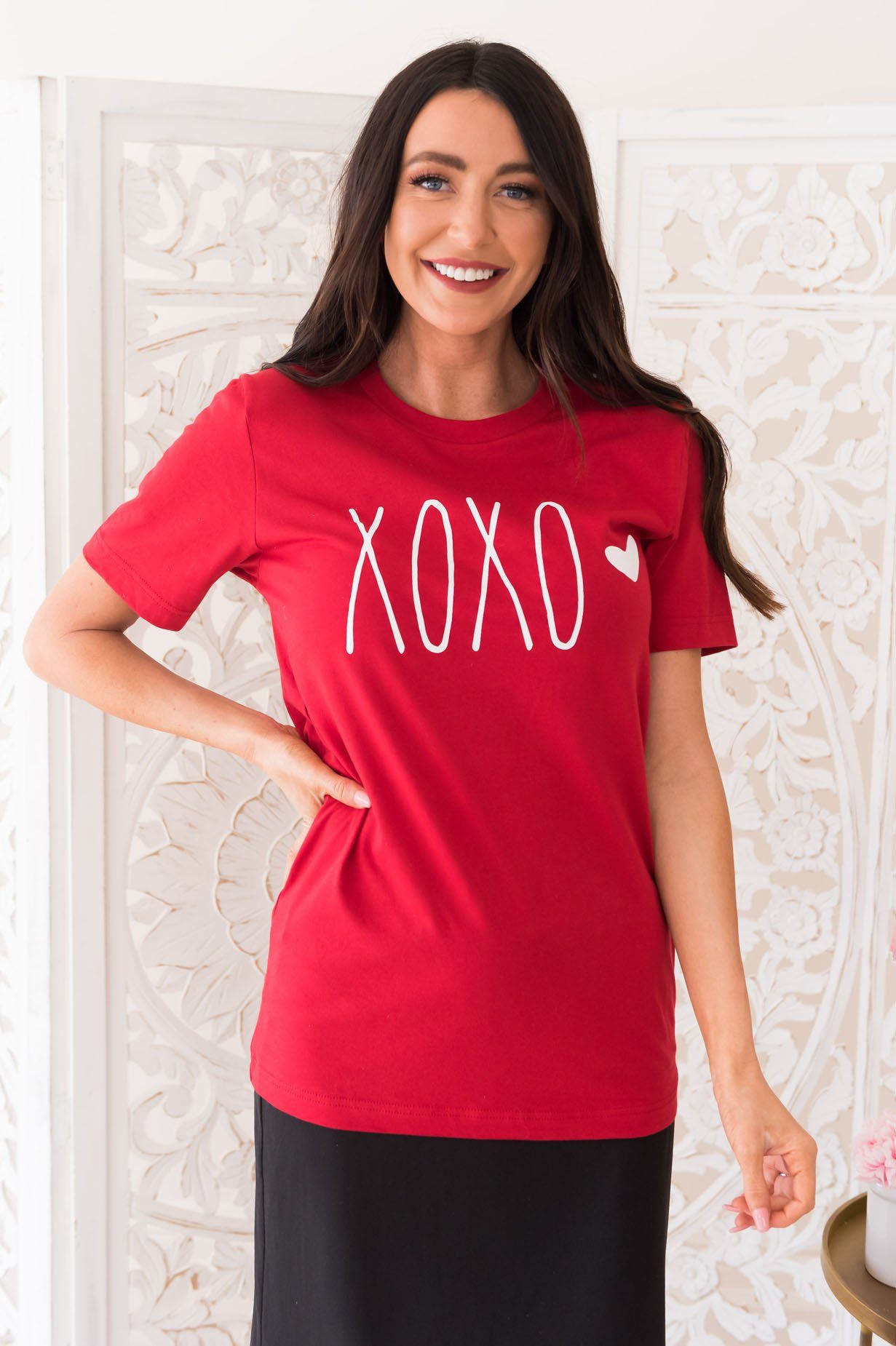 XOXO Modest Tee