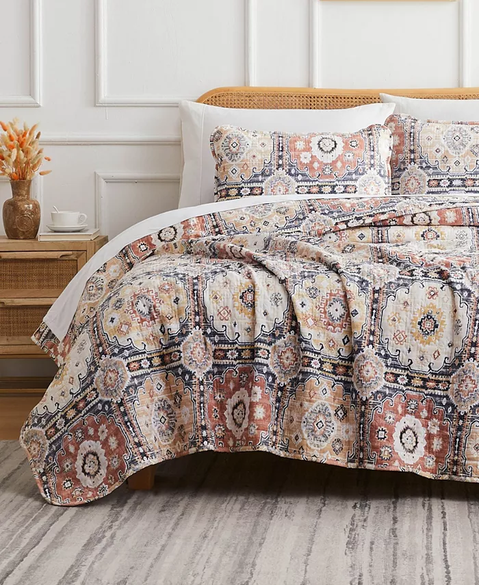 Southshore Fine Linens Kilim Oversized Quilt Set