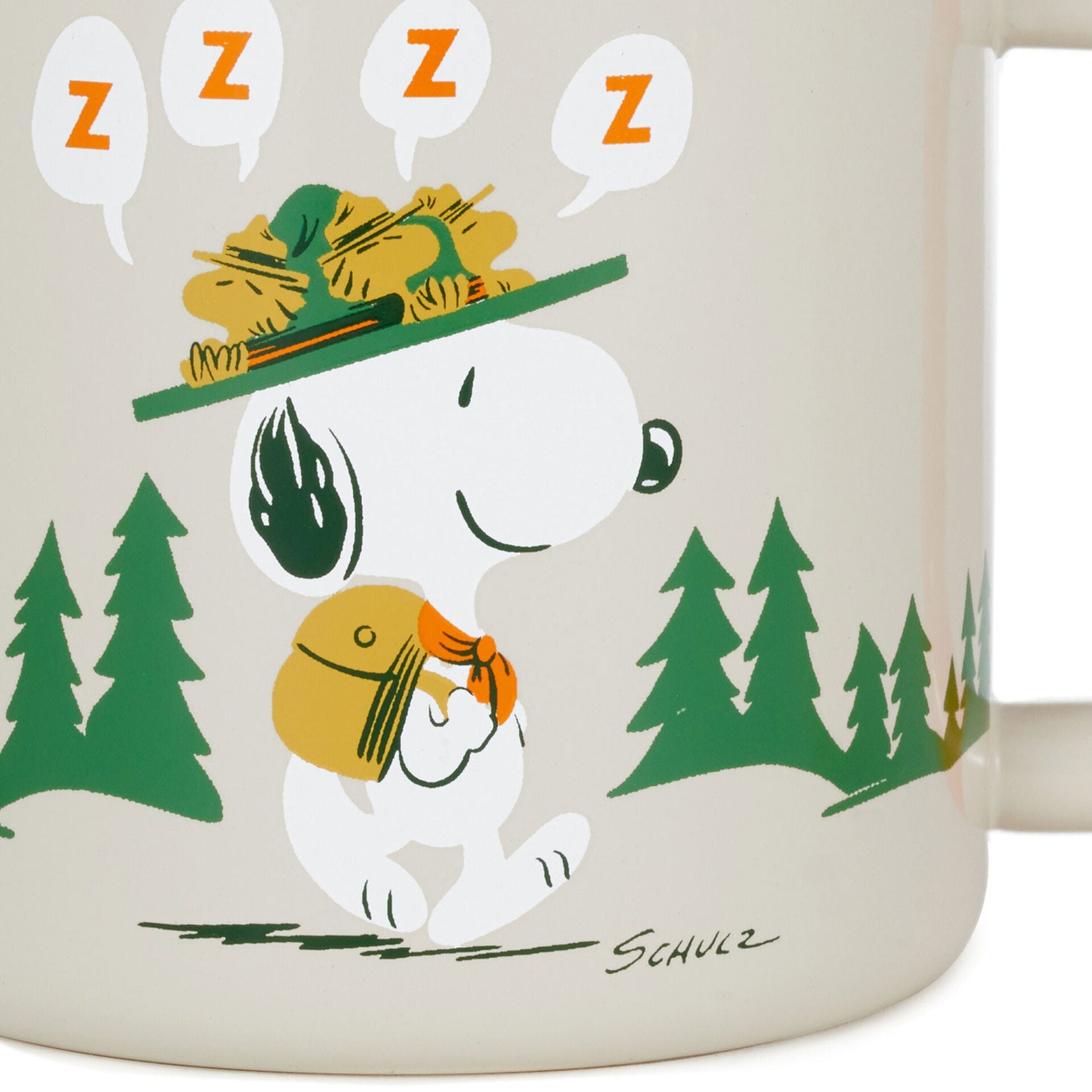 Hallmark  Peanuts® Beagle Scouts Morning Roll Call Mug, 19 oz.