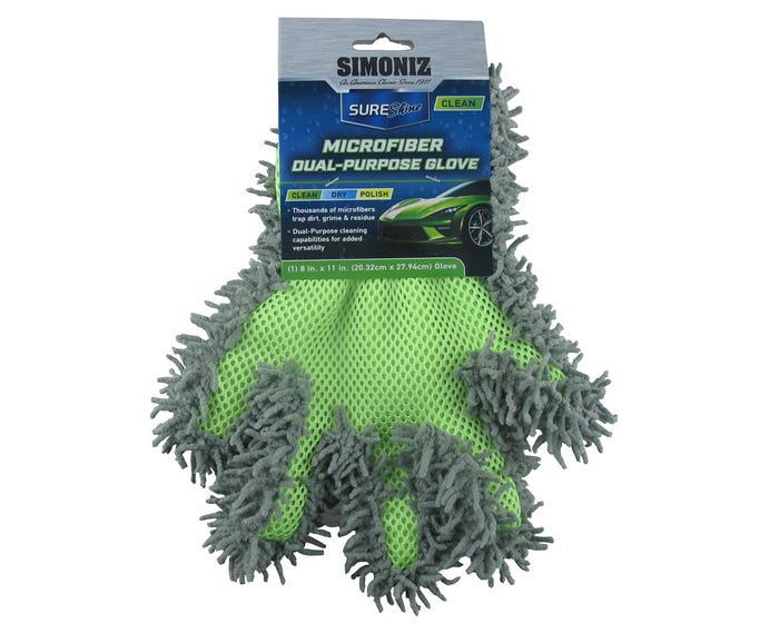 Simoniz Sure Shine Microfiber Dual-Purpose Glove - 293400219