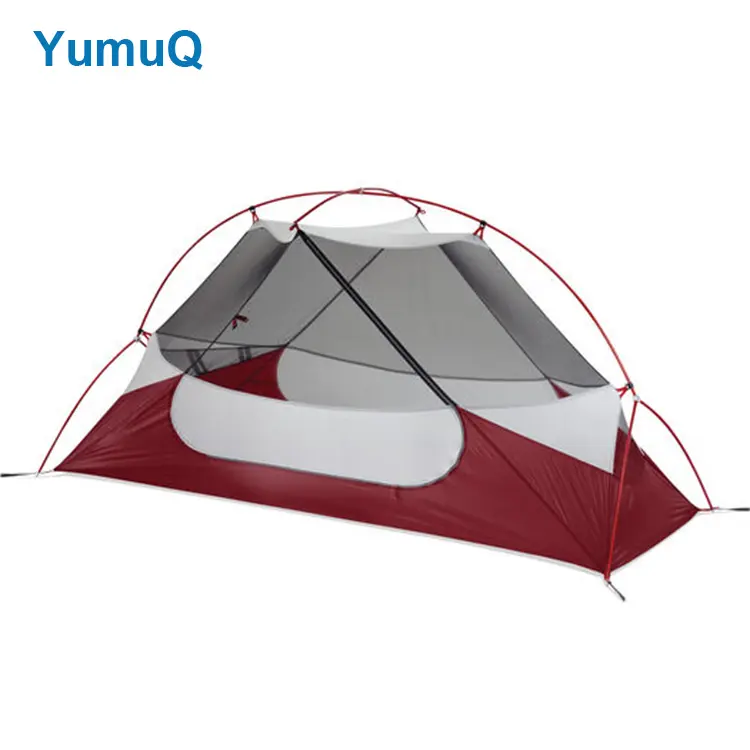 YumuQ 1 4 Person 3 4season 15d Nylon 1500mm Ultralight Camping Hiking Backpacking Dome Tent Stake Nail