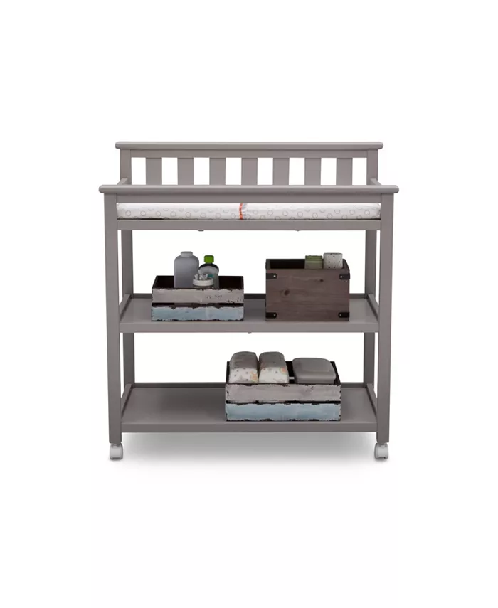 Delta Children Flat Changing Table with Wheels