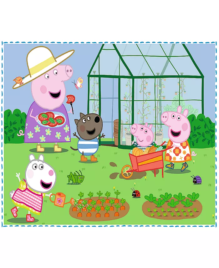 Trefl Peppa Pig 4 in 1 12  20  24  15 Piece Puzzle