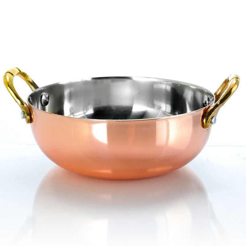 Rembrandt 5.3 Inch 6 Piece Mini Copper Plated Serving Bowls