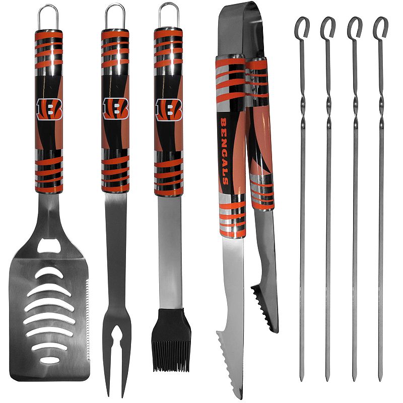 Cincinnati Bengals Tailgater 8-Piece BBQ Grill Set