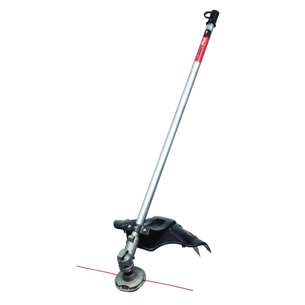 TrimmerPlus Universal 0.105 in. Fixed Line 34 in. Extended Straight Shaft String Trimmer Attachment AS720