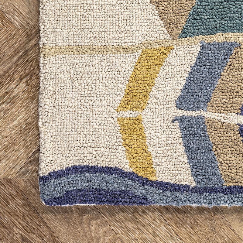 nuLOOM Ofelia Colorful Geometric Rug