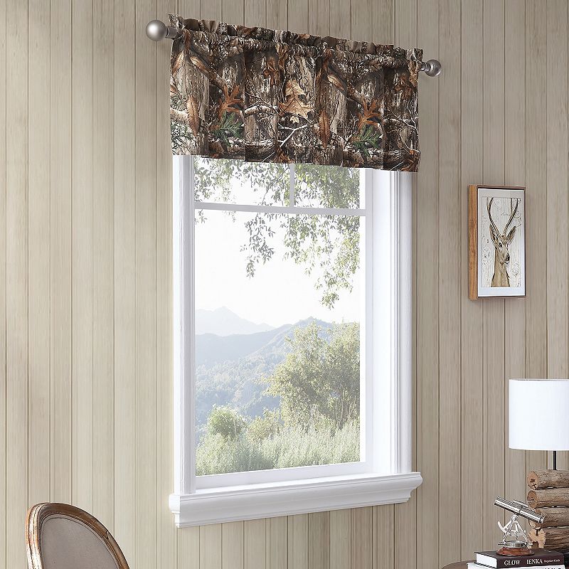 Realtree Edge Camouflage Window Valance