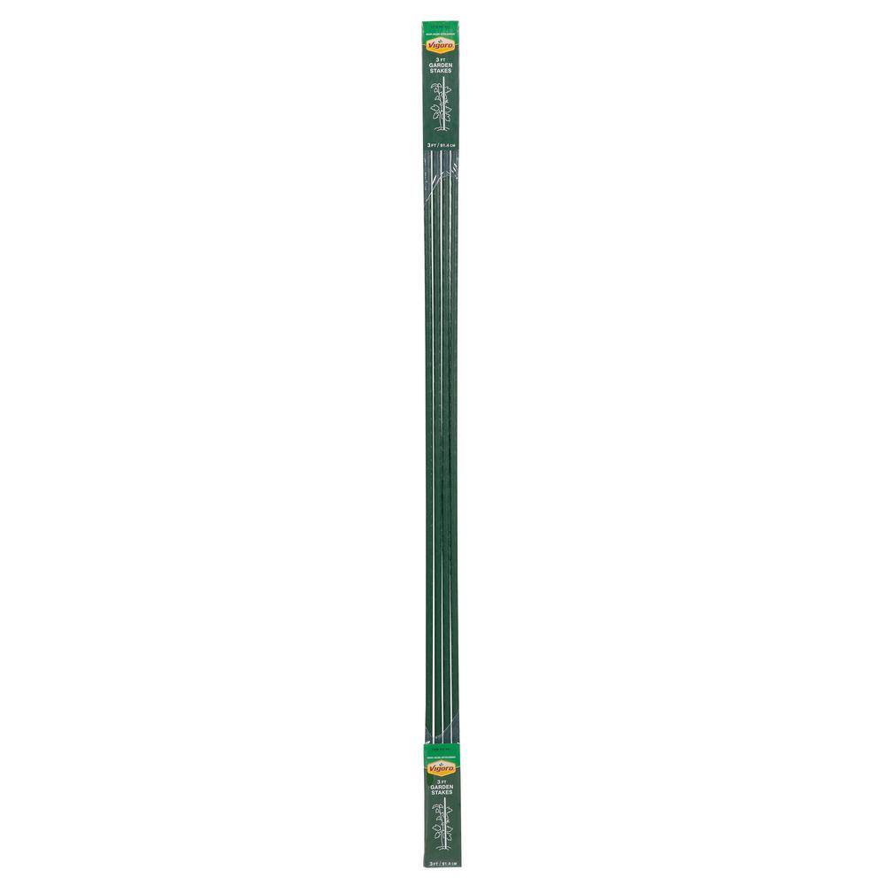 Vigoro 3 ft. Plant and Garden Stake Value Pack (4-Pack) 5572