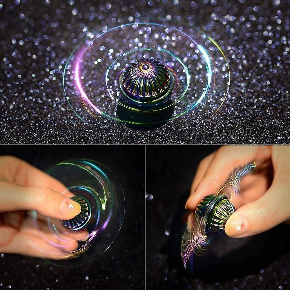 Snitch Fidget Spinner Metal Toy For Kids and Adults - Cool Magic Wizardly World Orb Finger Hand Spinner Toys Fidgets - Best Gift For Sensory Anti Anxiet