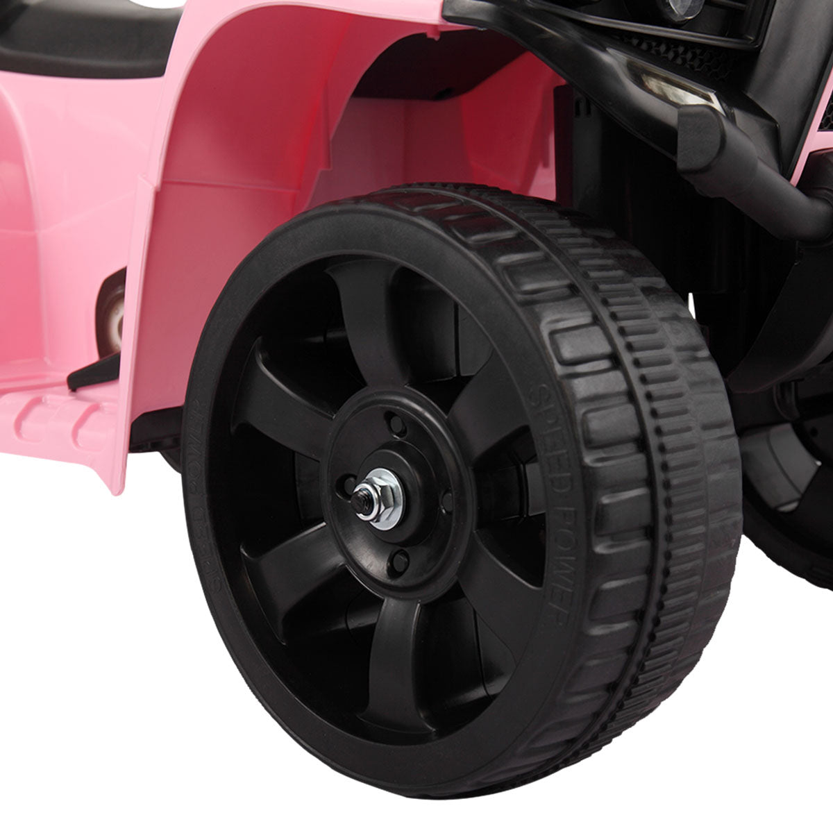 Seizeen 6V Kids 4 Wheeler, Ride On Toy Car Quad Bike, 3mph Safe Speed Kids ATV for Age 1-2.5 Boys/Girls, Pink