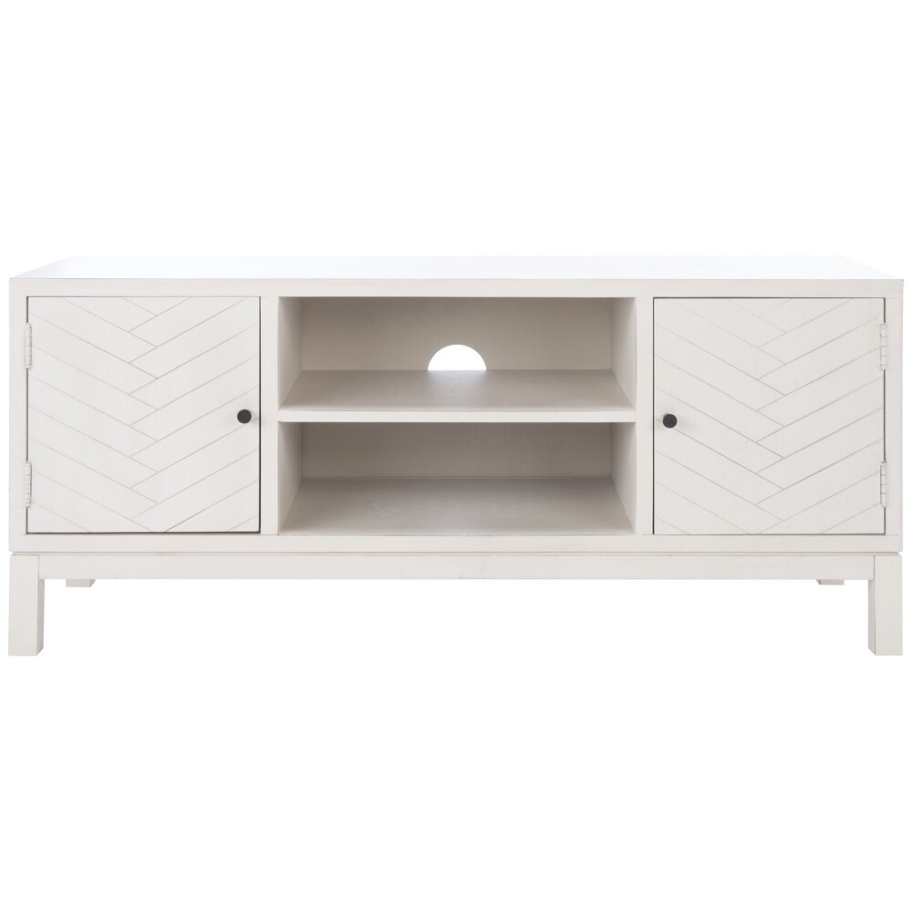 SAFAVIEH Ajana 47 inch Storage Media TV Stand   47.3\