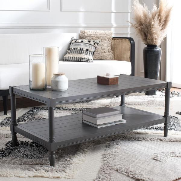 Nicole Coffee Table  Gray   Traditional   Coffee Tables   by Rustic Home Furniture Deco  Houzz