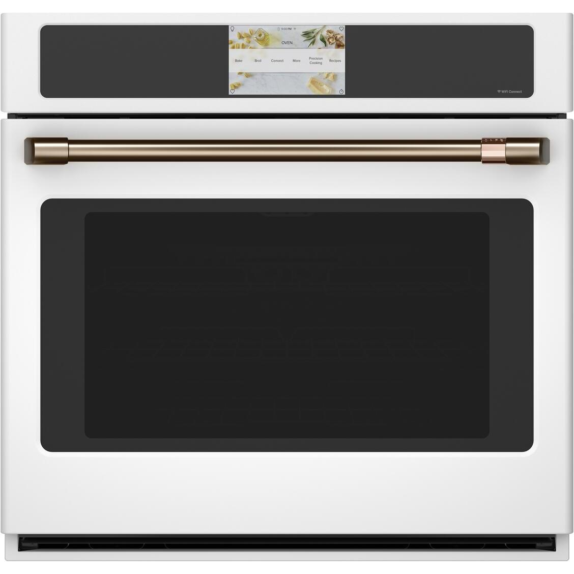 Café 30-inch, 5 cu.ft. Built-in Single Wall Oven with True European Convection with Direct Air CTS90DP4NW2