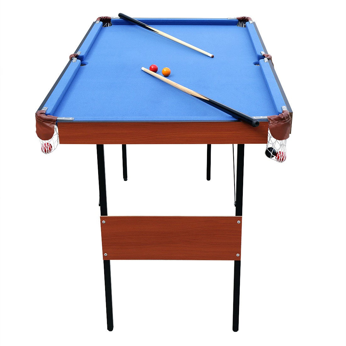 HLC 55 In. Folding Space Saver Pool Billiard Table