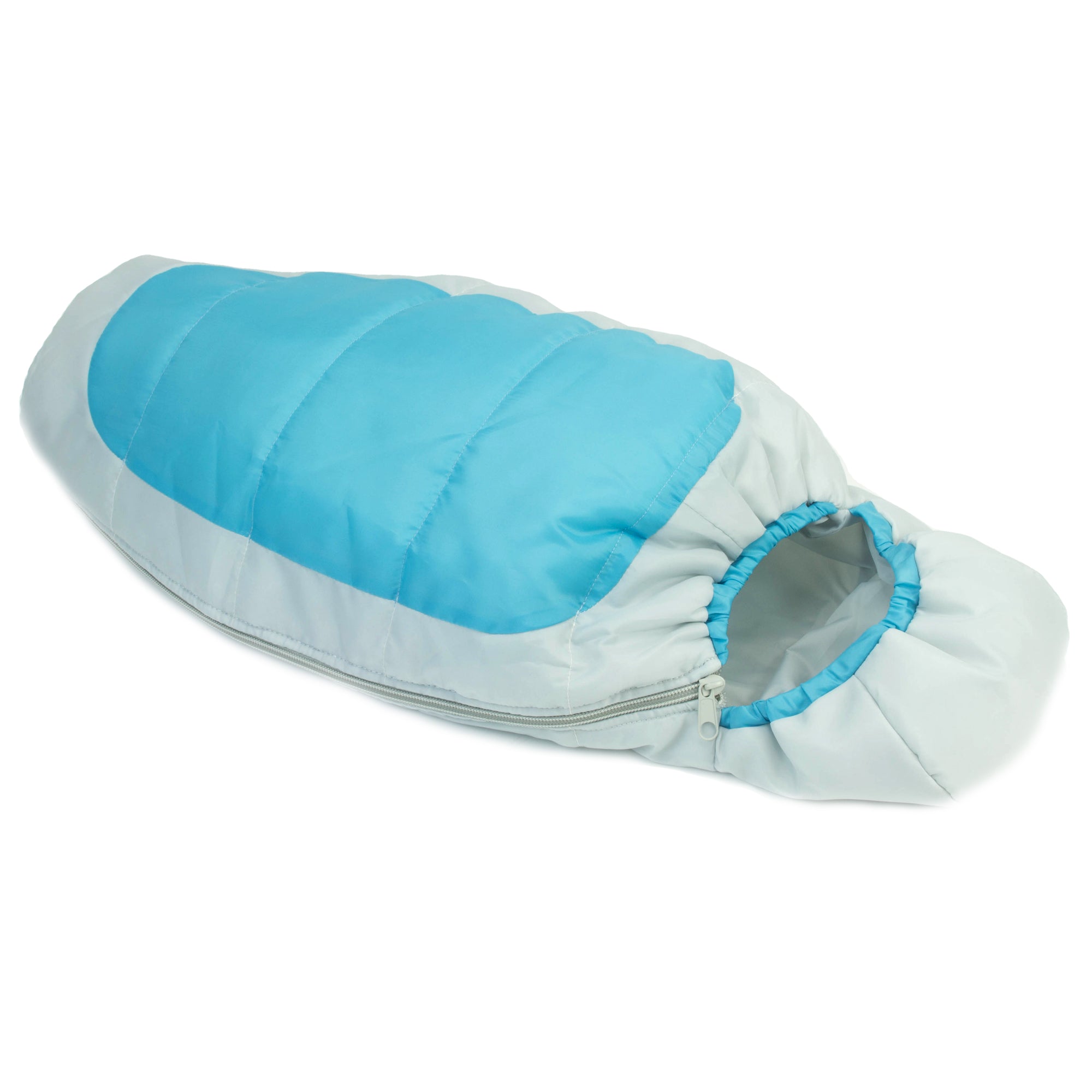 Sophia's Cocoon Style Camping Sleeping Bag for 18" Dolls, Aqua