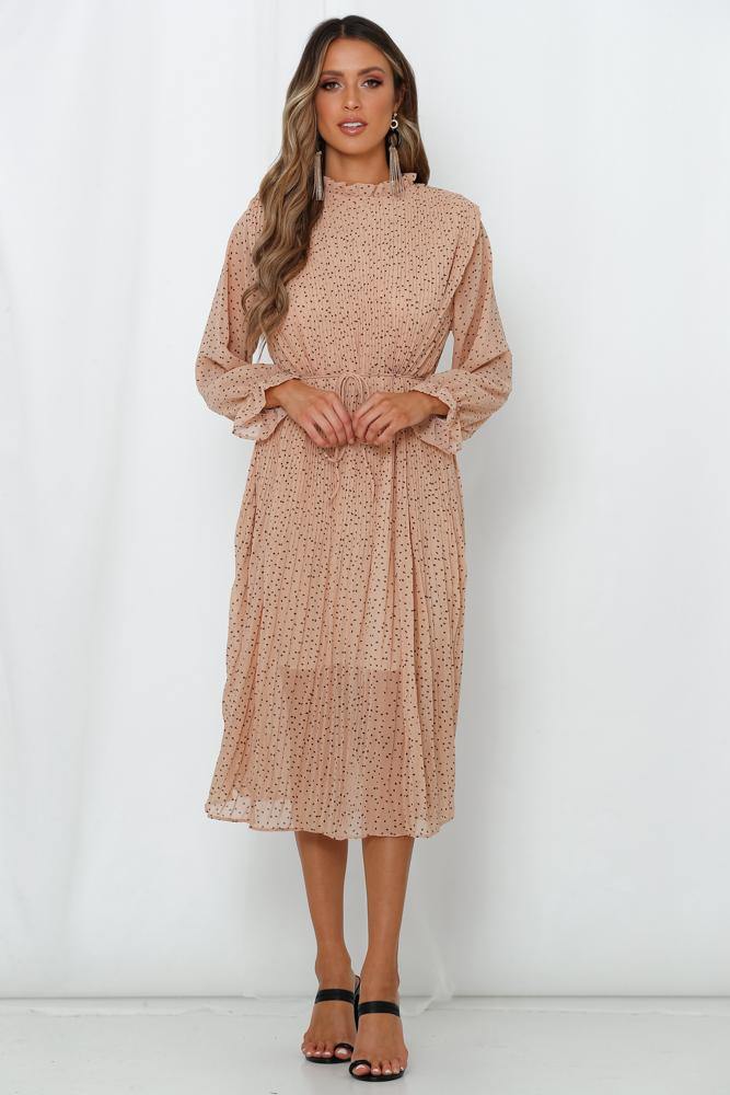 Love Of A Lifetime Midi Dress Blush