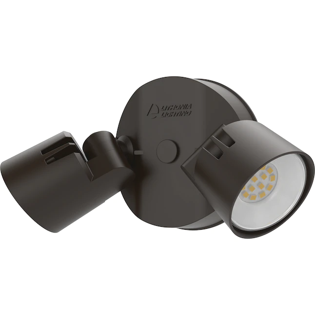 Lithonia Lighting  2750-Lumen Bronze LED Outdoor Switch-Controlled Floodlight