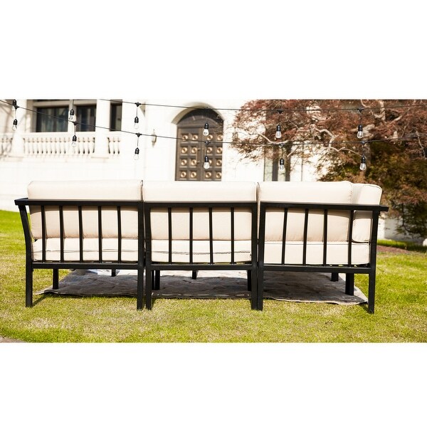 PATIO FESTIVAL 6Piece Outdoor Sofa Seating Group with Cushions