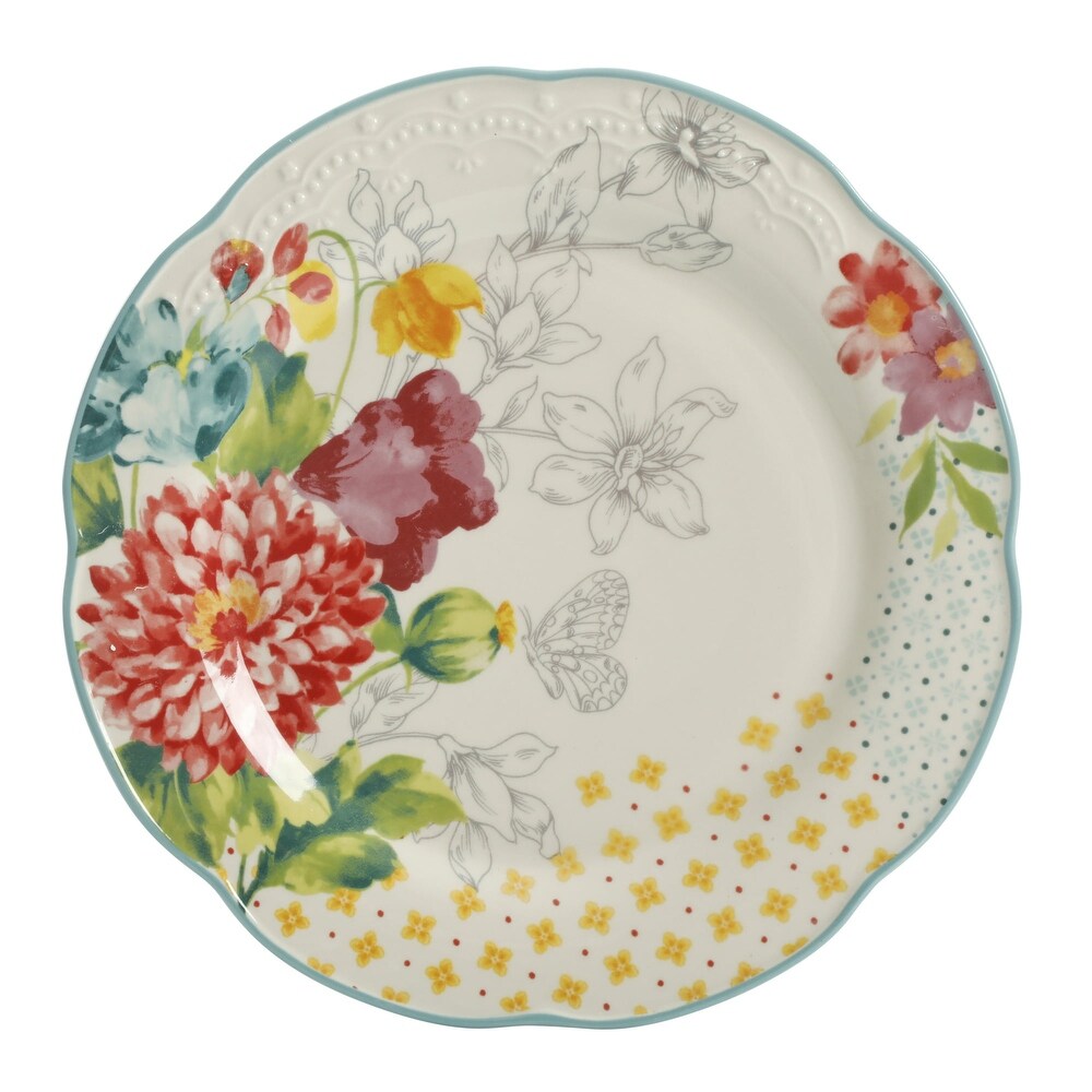 Blooming Bouquet 12 Piece Dinnerware Set