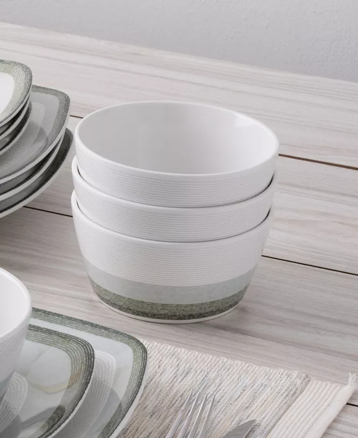 Noritake Colorscapes Layers 12 Piece Square Dinnerware Set