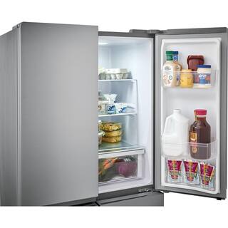 Frigidaire 17.4 cu. ft. 4-Door Refrigerator in Brushed Steel FRQG1721AV